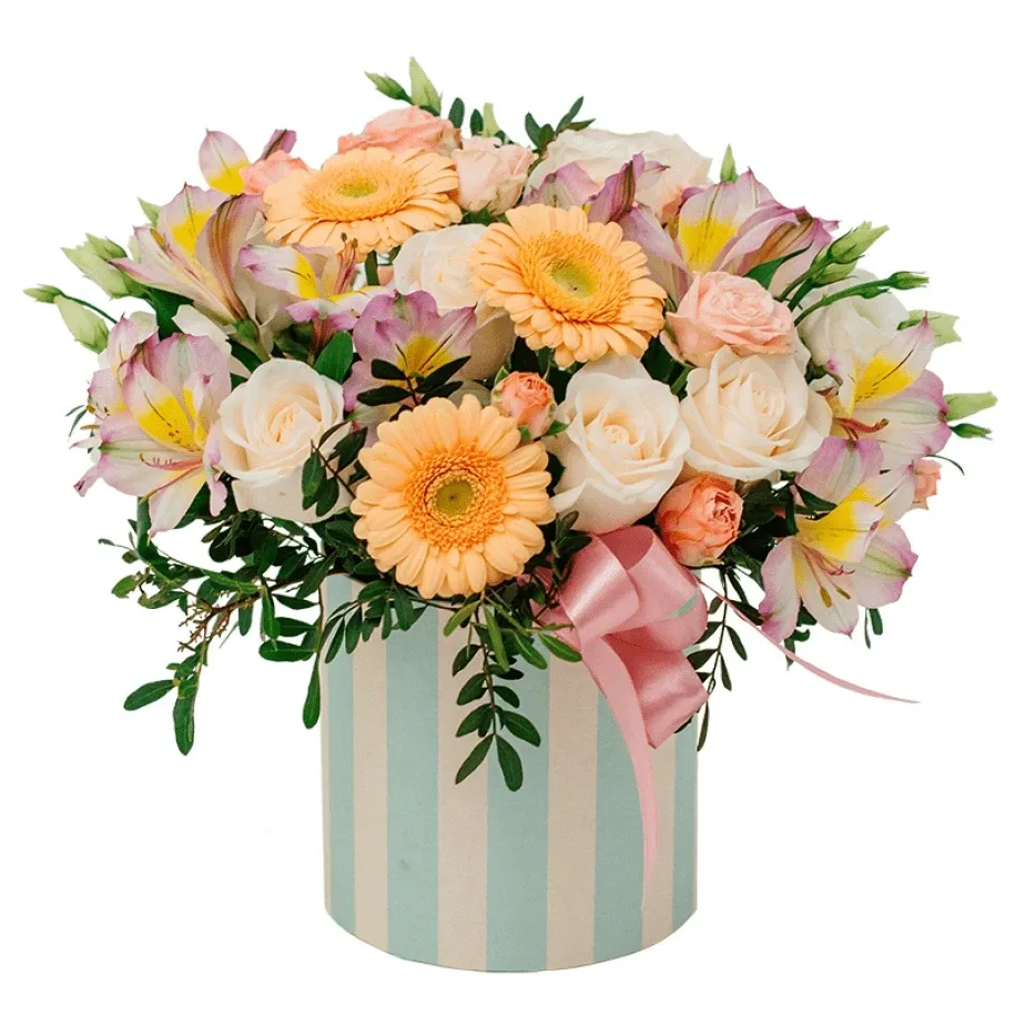 Цветы в коробке Душевный